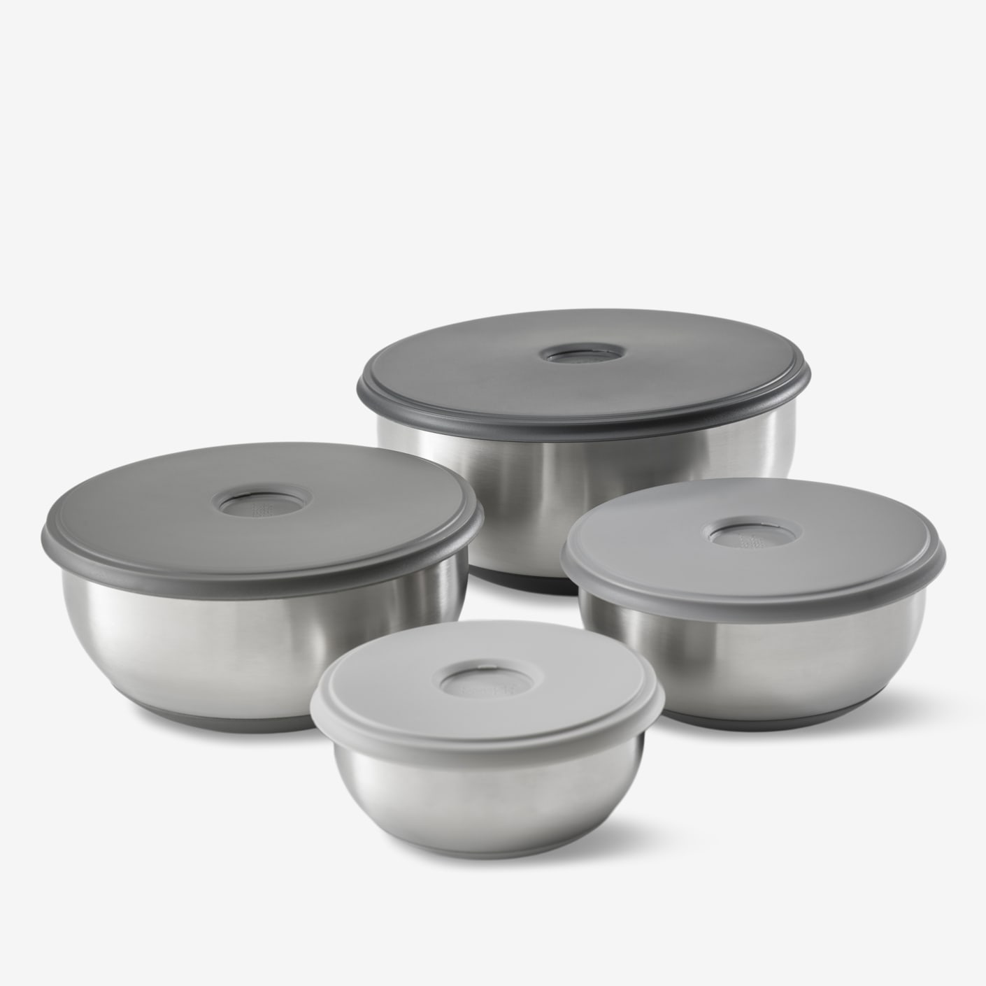 Joseph Joseph Nesting Stainless Steel Mixing Bowls Set of Four